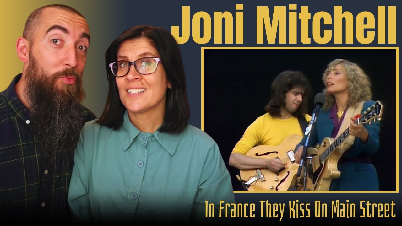 Joni Mitchell - In France They Kiss On Main Street (REACTION) with my wife