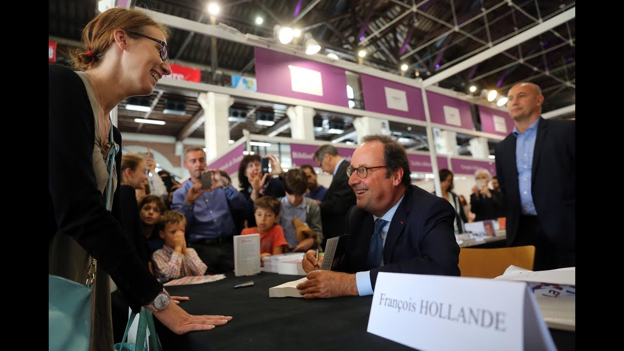 VIDÉO. Hollande en dédicaces à Blois : merci pour ce moment !