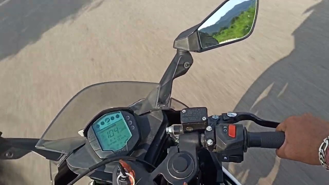 KTM2022 RC200 TOP SPEED 😳😵