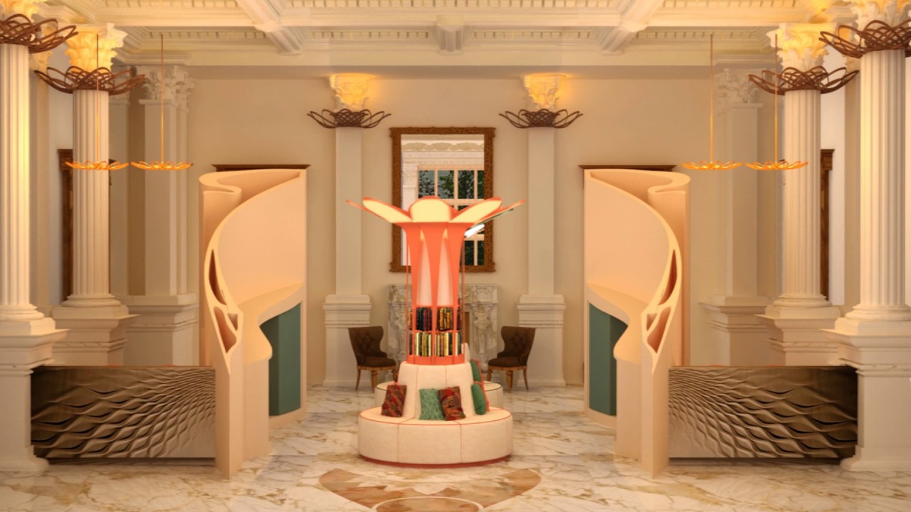 مشروع تخرج # قسم التصميم الداخلي و الاثاث #كلية الفنون التطبيقية # جامعة حلوان .