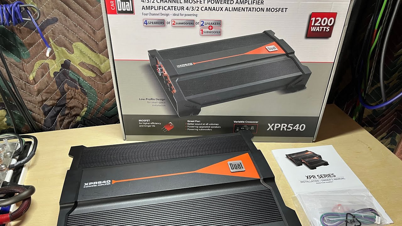 Обзор Dual XPR540 и Amp Dyno