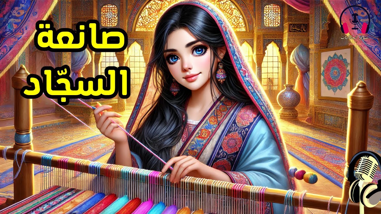 قصة صانعة السجاد، من القصص الخيالية المشوقة قبل النوم، ضع السماعات واستمع، سوق الحكايات والقصص