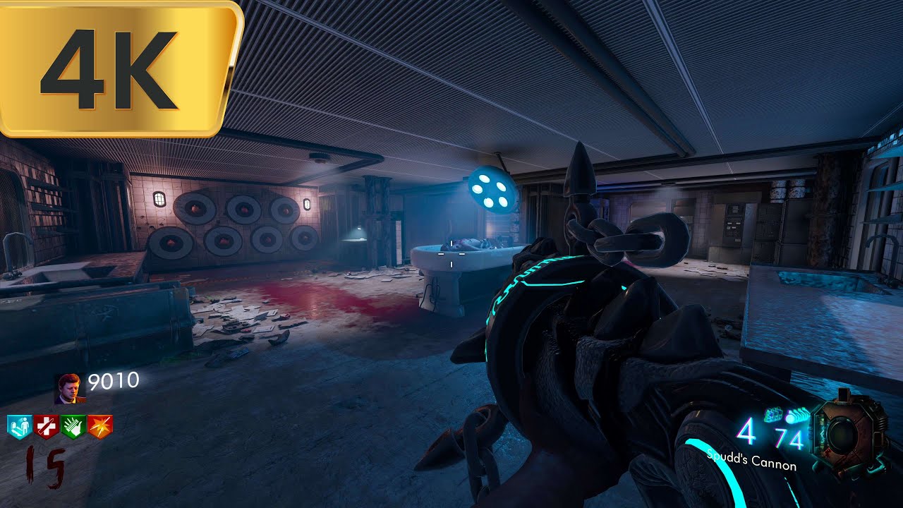 BLACK OPS 3 ZOMBIES: FIVE LABS REIMAGINED GAMEPLAY 4K! (NO COMMENTARY)
