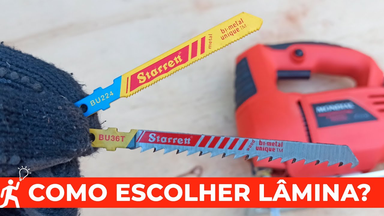 COMO ESCOLHER LÂMINA PARA SERRA TICO TICO?
