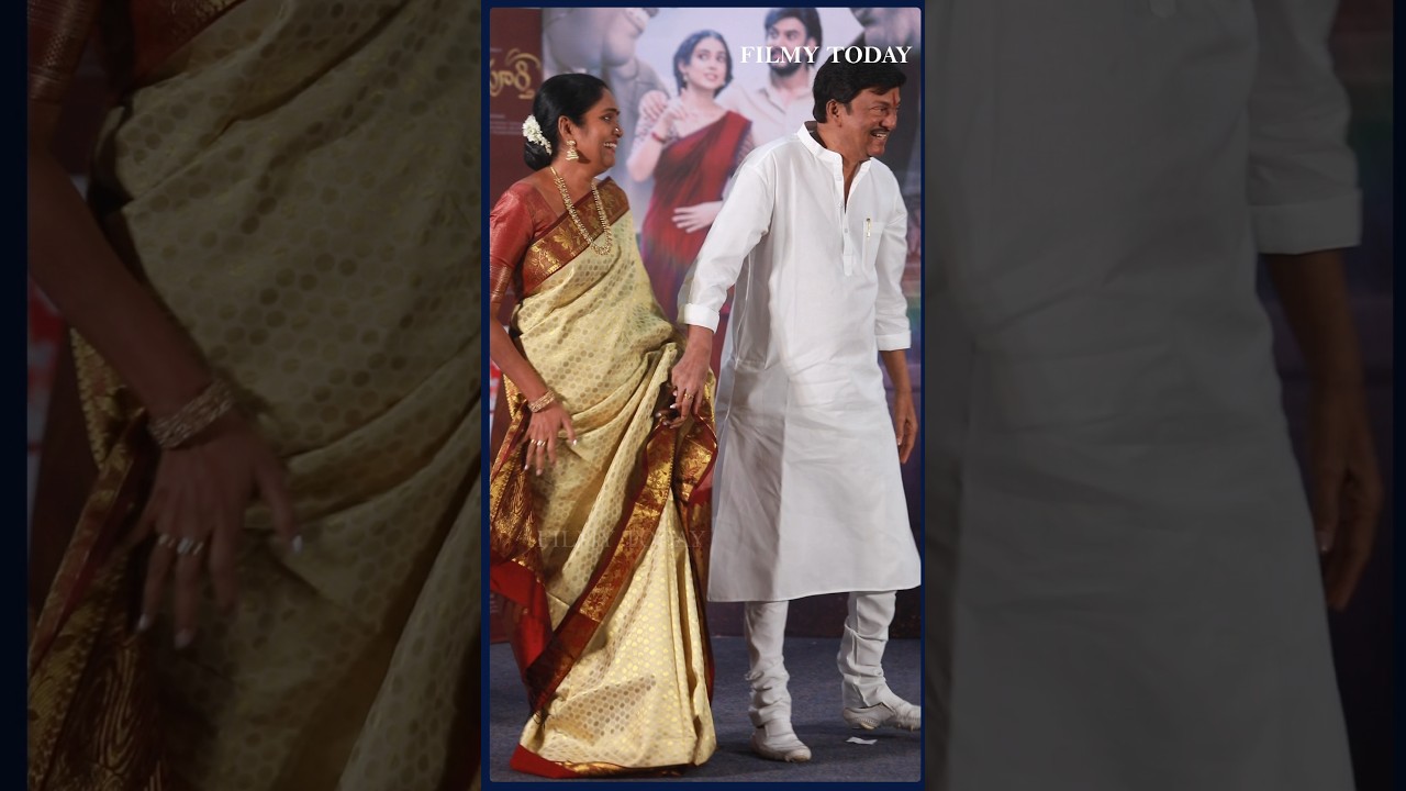 Actress Rajendra Prasad & Archana At New Movie Shashtipoorthi #rajendraprasad #archana