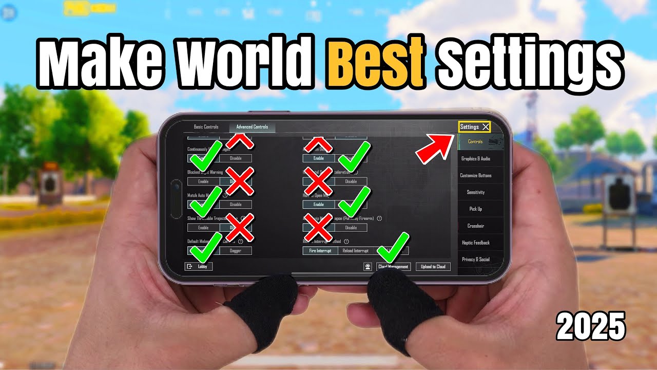 Раскрыты настройки PUBG Mobile и Bgmi 2025 🔥 Улучшите свою стратегию победы ✅ +код