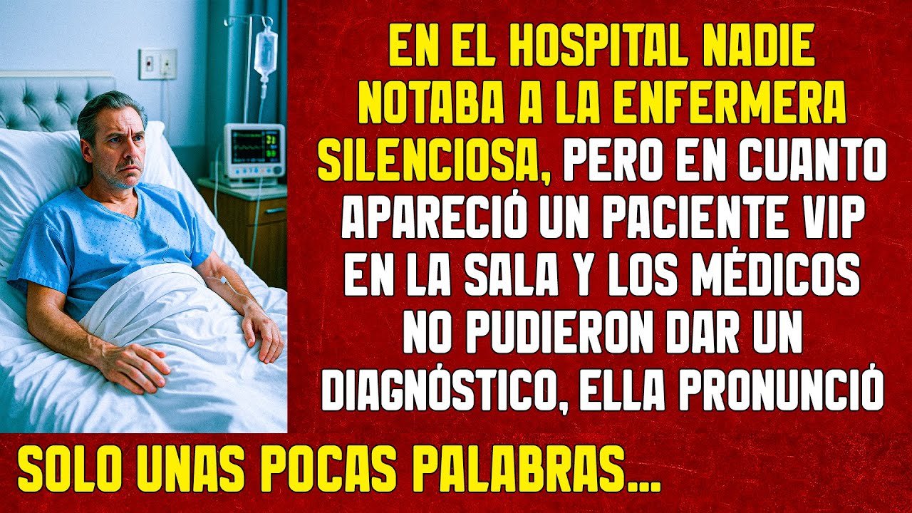 El director del hospital ya quería echar a la enfermera callada, pero cuando ella...