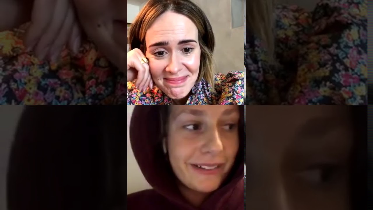Sarah Paulson Instagram Live | September 20, 2020