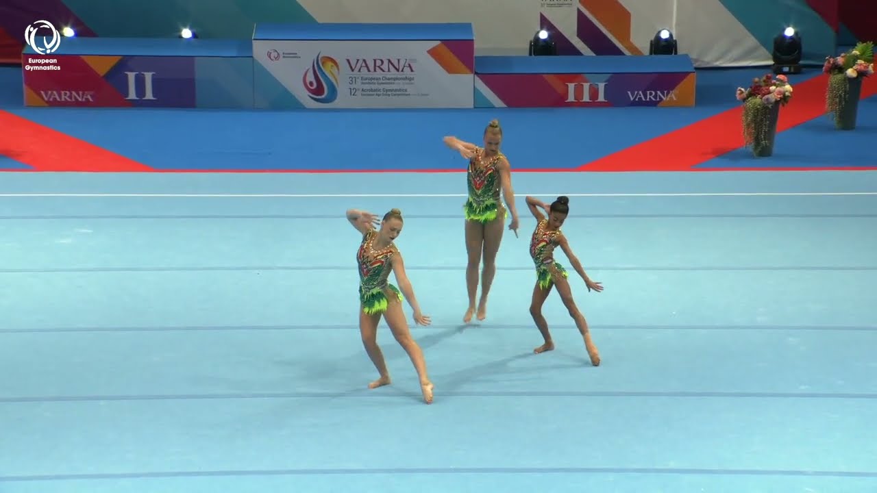Daal, Speerstra & Hogenhuis (NED) - 2023 ACRO European bronze medallists, Junior Dynamic