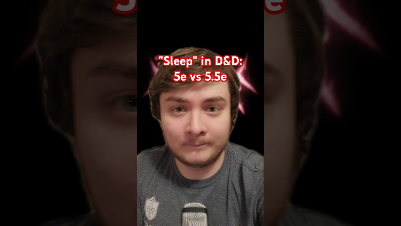 D&D 5.5e and the Sleep Spell