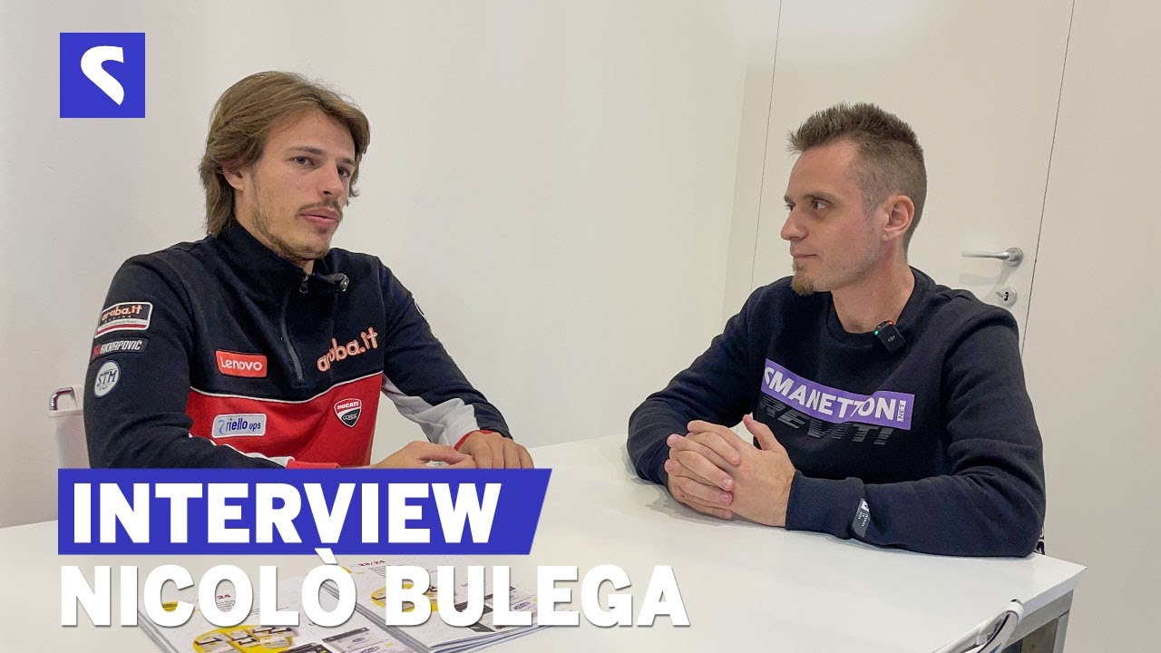 EICMA 2023. NICOLO' BULEGA INTERVIEW: VADO NEL WORLDSBK PER VINCERE