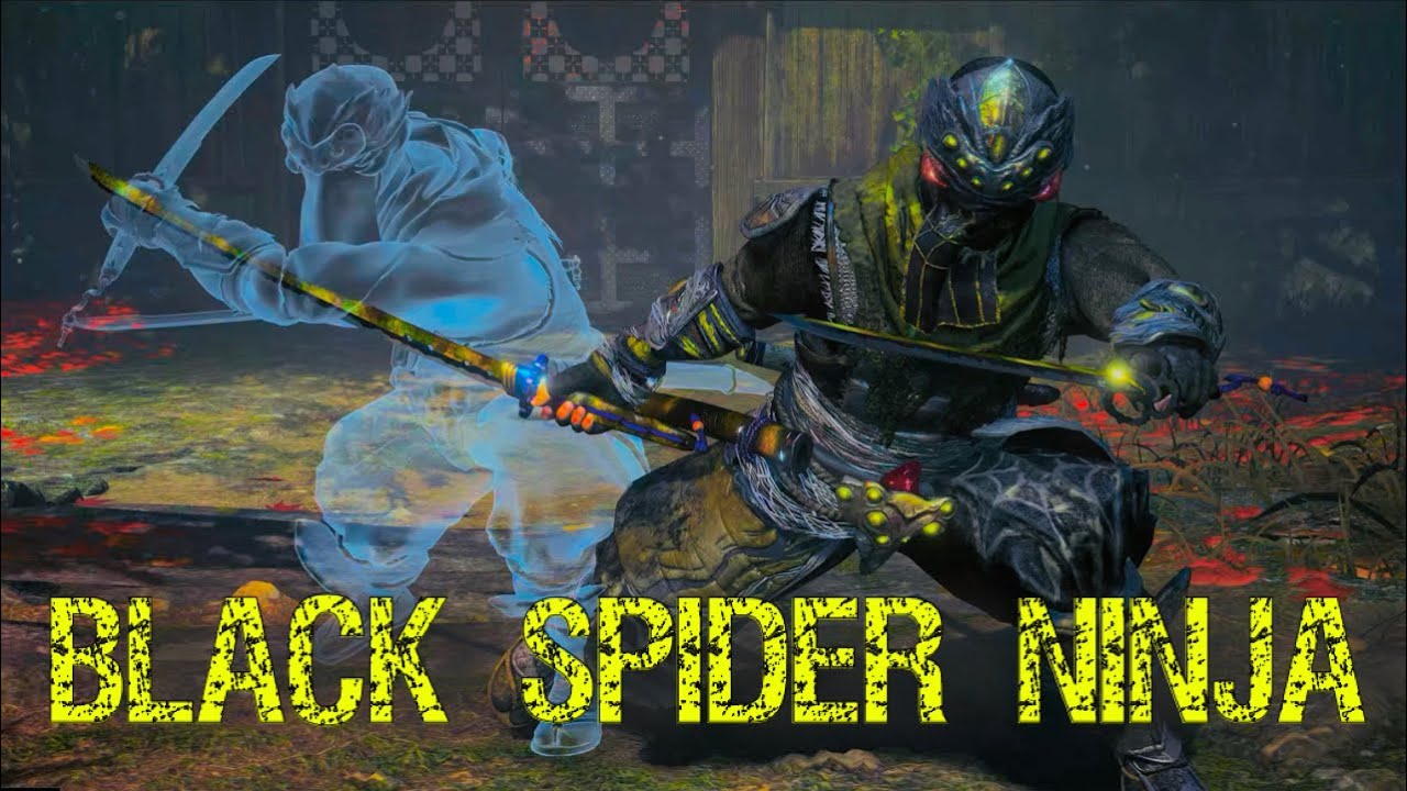 Nioh 2 - Black Spider Ninja Tactical Master 2025 Gameplay Dream of the Nioh Difficulty (4K)