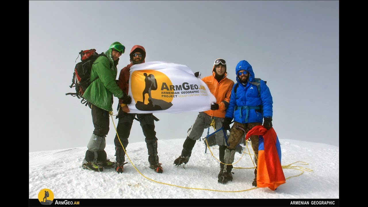 Climbing mount Kazbek / Վերելք Կազբեկ լեռ - ArmGeo - Armenian Geographic