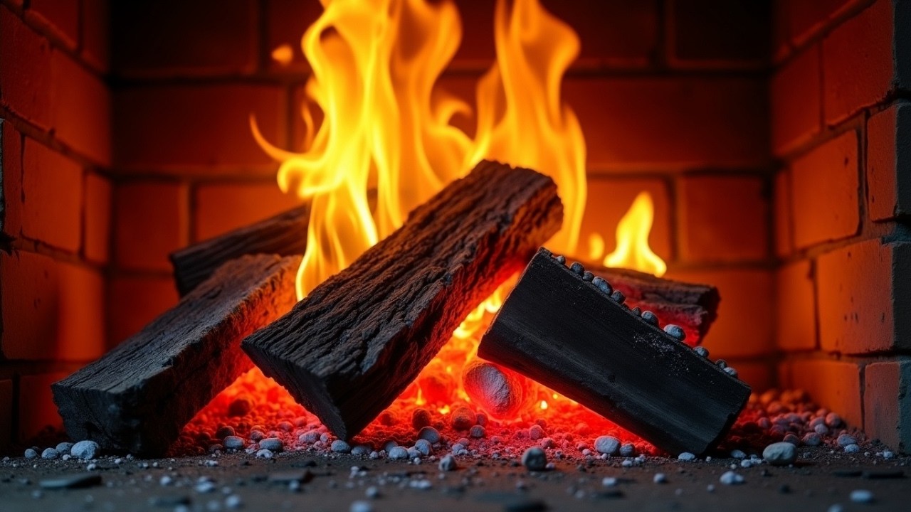 🔥 Fireplace 4K UHD! Fireplace with Crackling Fire Sounds. Fireplace Ambience