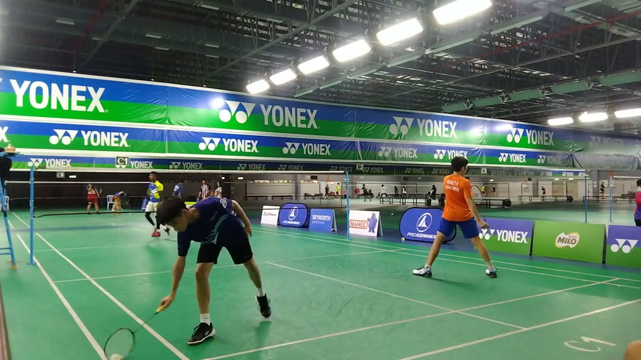 Badminton F Boy Double U14 RTG Tour - Javier Ng / Wong Tze Han Vs  Joshua / Kishen Sai Rao