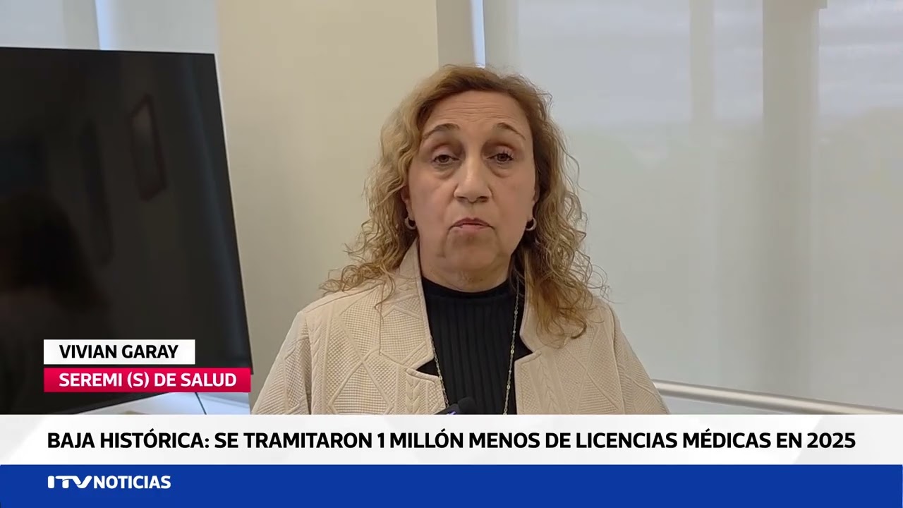 Baja histórica: se tramitaron un millón menos de licencias médicas en 2025