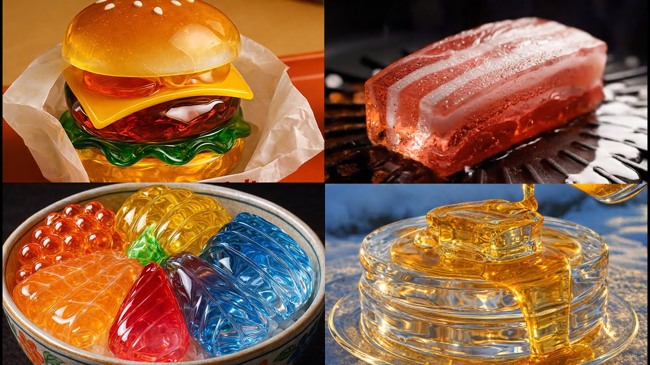 All Glass Food ASMR Compilation (1 Hour) | Ultimate Oddly Satisfying