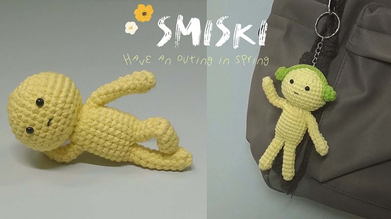 Smiski crochet - Móc Smiski bằng len
