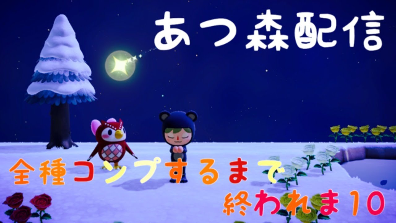 雑談・質問どうぞ！あつ森 最初からすべてをコンプするライブ生配信　＃１５