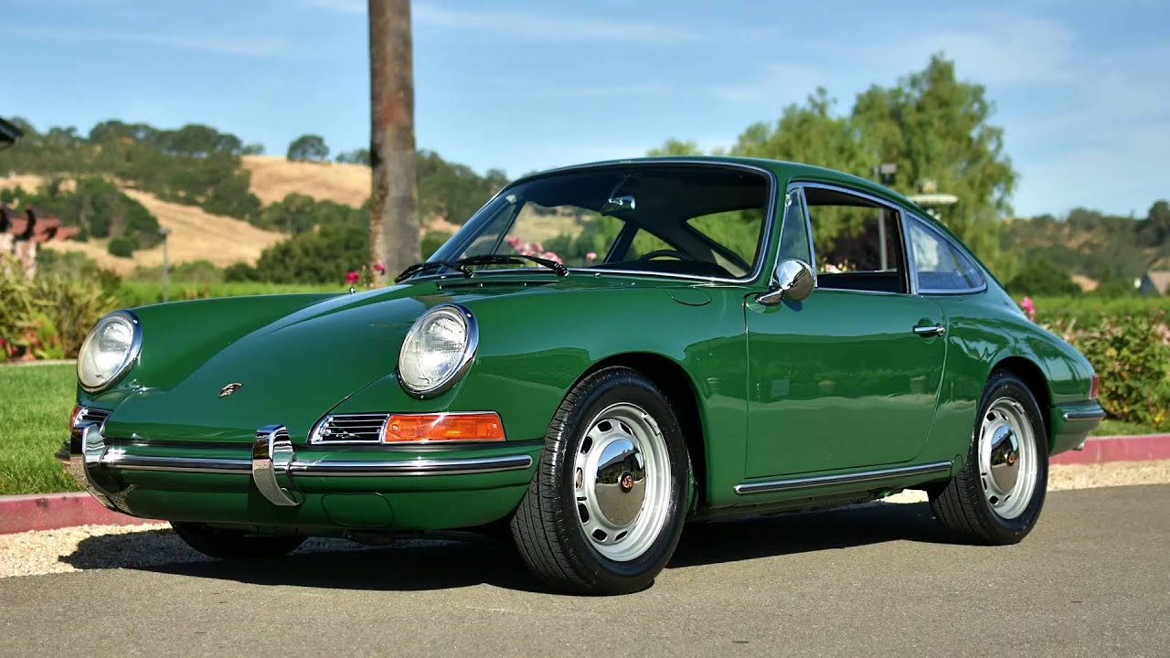 1966 Porsche 912 Karmann  Coupe Irish Green