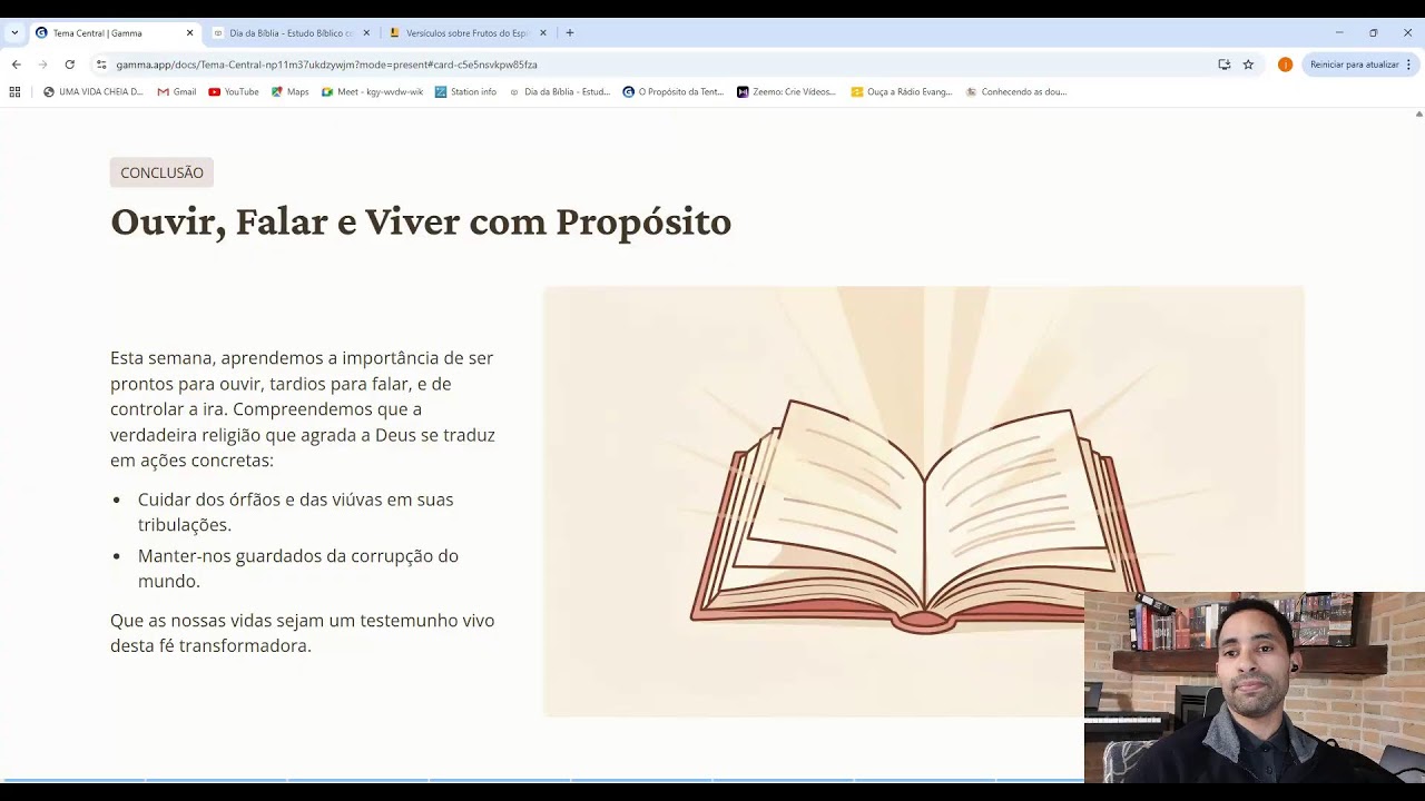 O cuidado ao falar e a religião pura