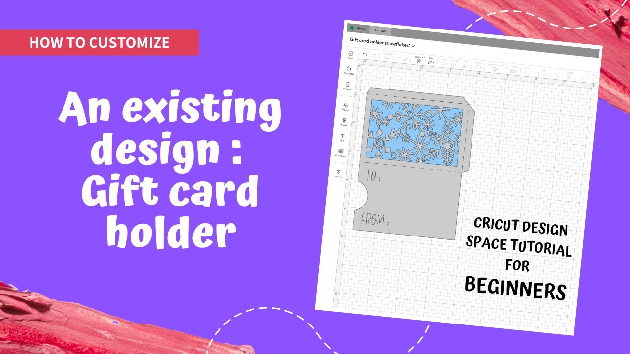 Easy DIY Personalized Gift Card Holder | Beginner’s Guide to Cricut Design Space