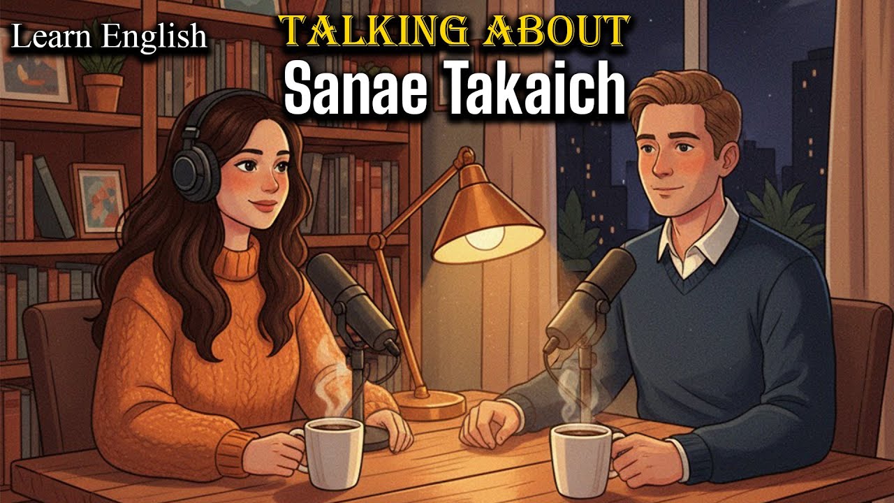 &ldquo;Sanae Takaichi Japan&rsquo;s First Female Prime Minister  | English Conversation Practice