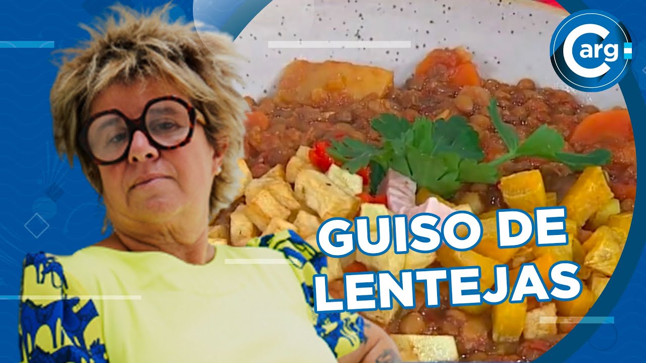 CÓMO HAGO UN GUISO DE LENTEJAS Y CARNE