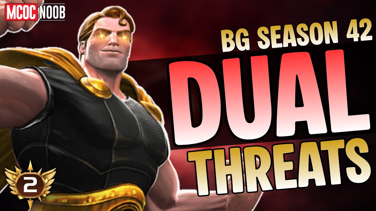 TOP 10 Dual Threats for Battlegrounds Season 42! Attack & Defence | MCOC
