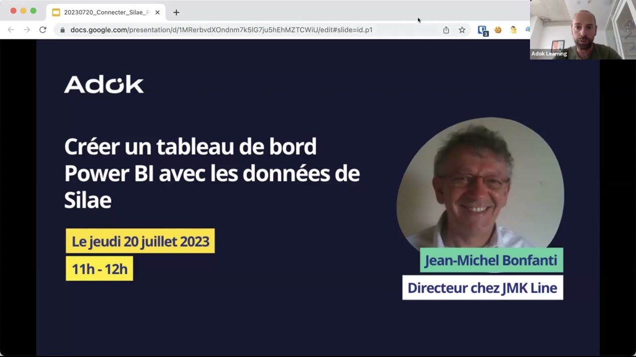 Créer un rapport avec Power BI à partir des données de Silae
