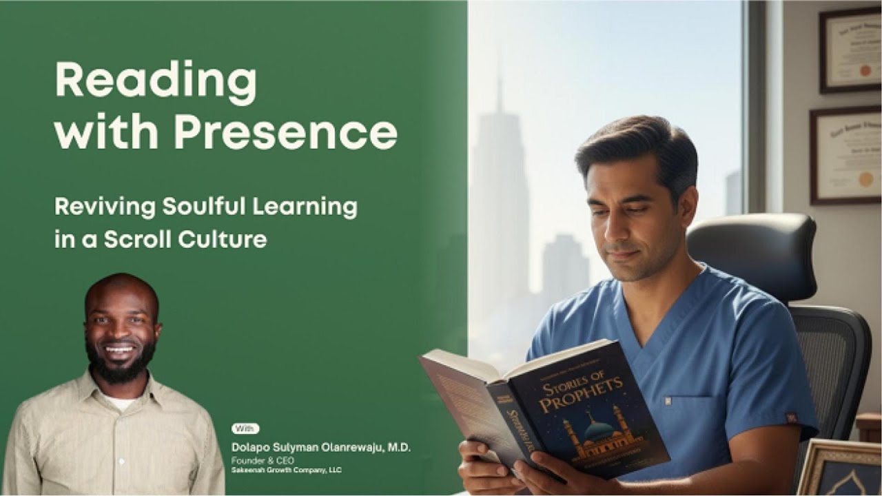 SakeenahMD Community Event - Reading with Presence