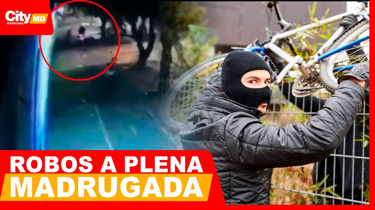 Delincuentes se esconden entre arbustos para robar en ciclorruta | City Noticias Medio Día