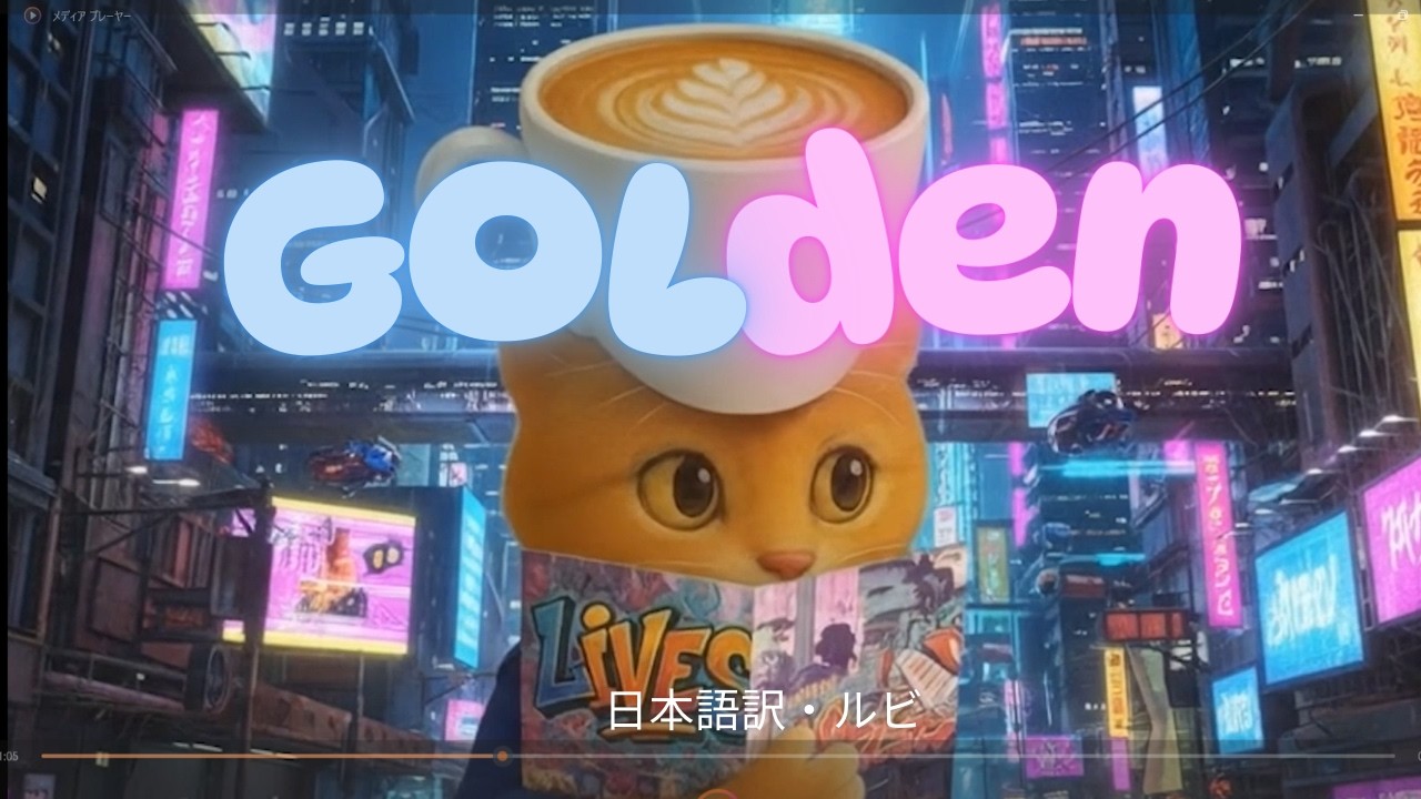 【和訳＆ルビ】Golden-HUNTR/X