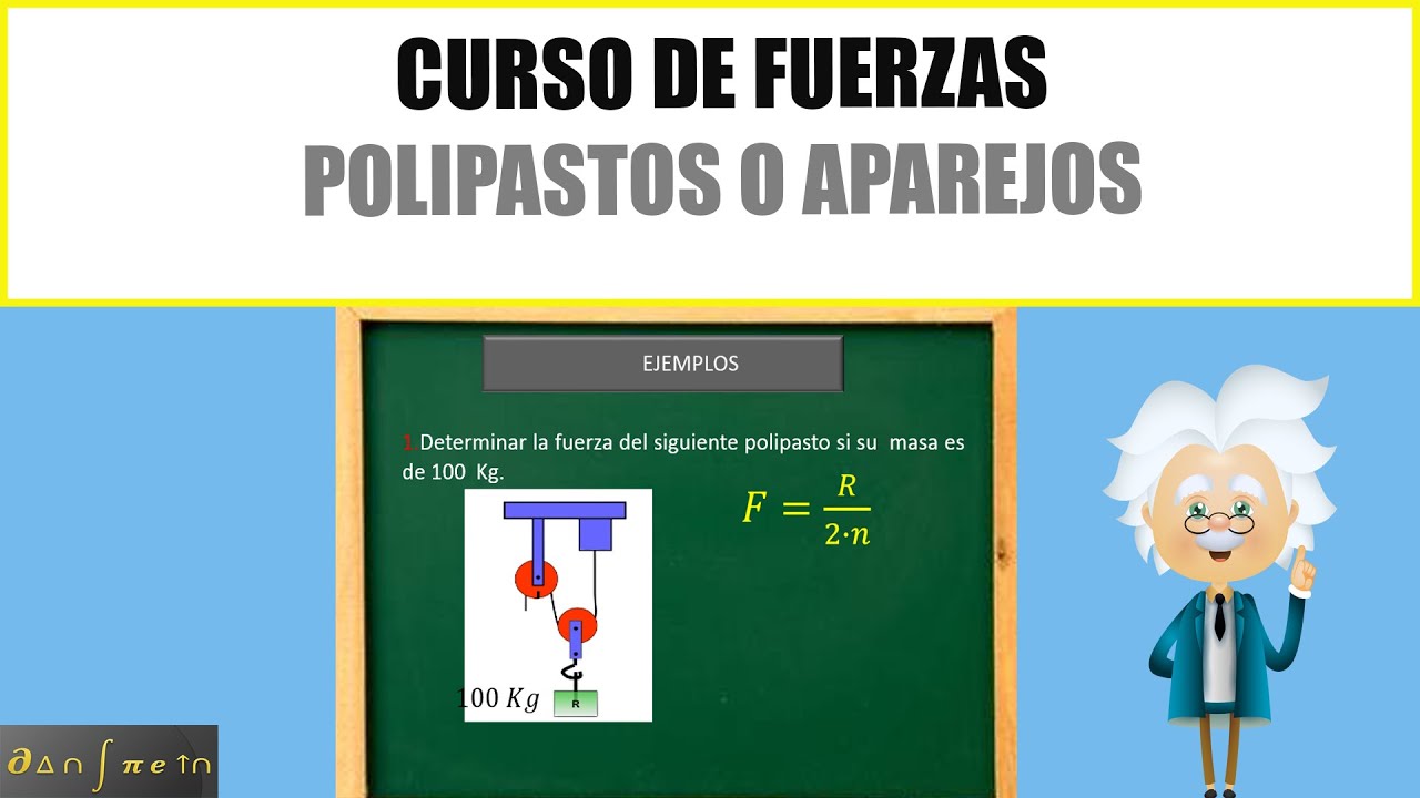 Curso de Fuerzas Polipastos y aparejos