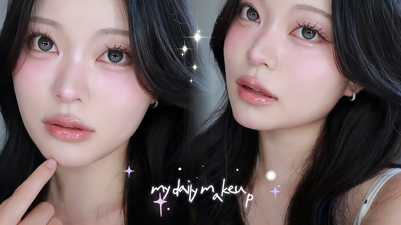 【毎日メイク】涼しげ透明感daily makeup 2025 summer ver. ⋆˙⟡【ブルベ冬】