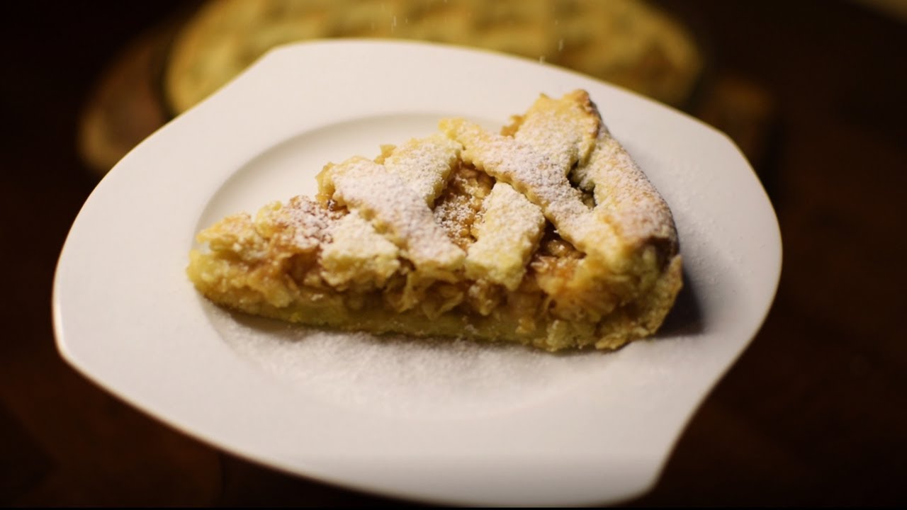 Tarta cu mere (de post) | Sa prajiturim!