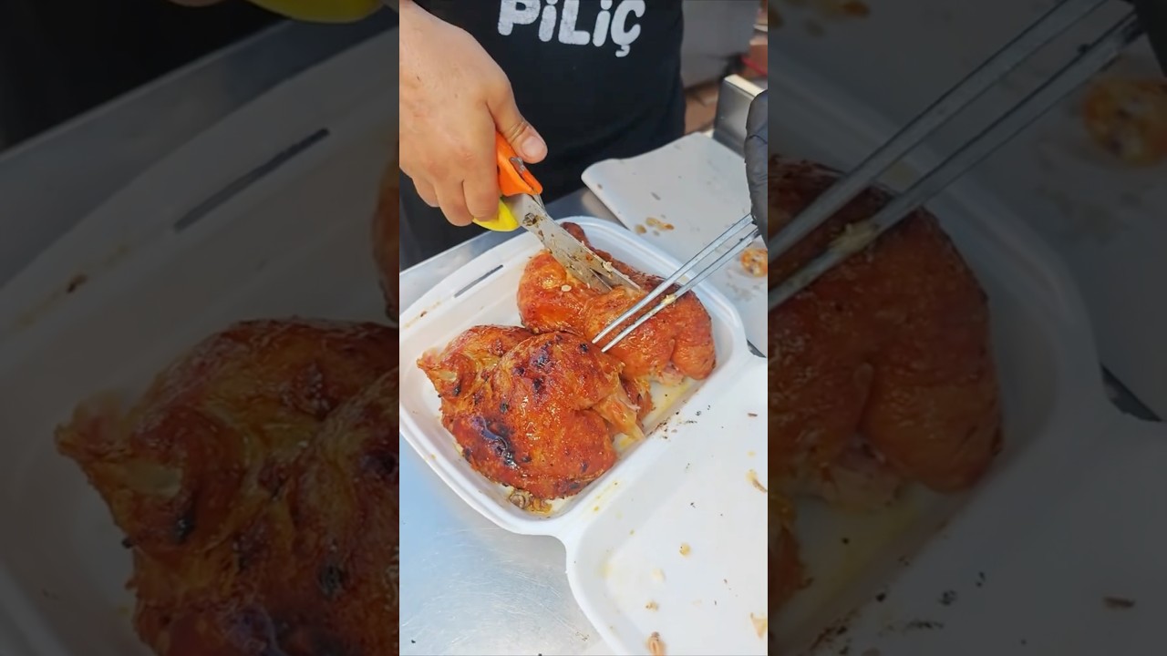 We have boneless roasted chicken, Turkish style 🍗🤯 With @aliusta0150