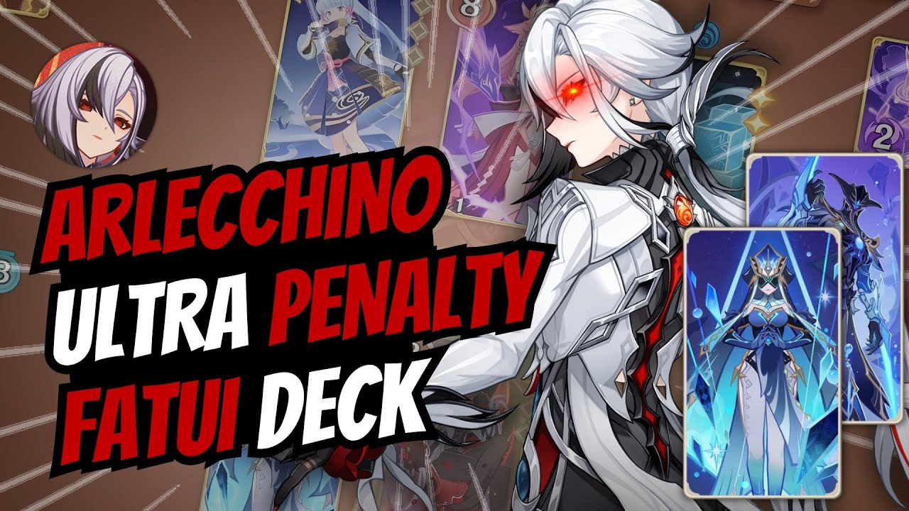 💀 ARLECCHINO PUNISH EVERYONE!! 💀 | Genshin Impact TCG