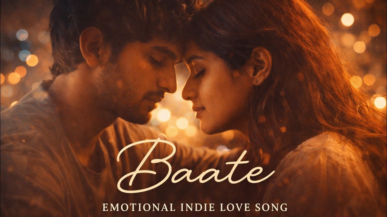 Baate | Emotional Indie Love Song | Soft & Soulful Vibes | Hindi/Urdu