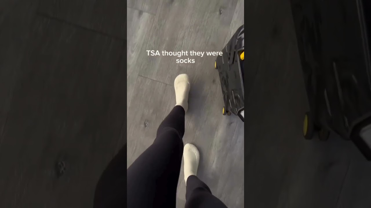 No more shoe removal at security. Keep socks clean in-flight! ✈️👟#TravelSmart #flight