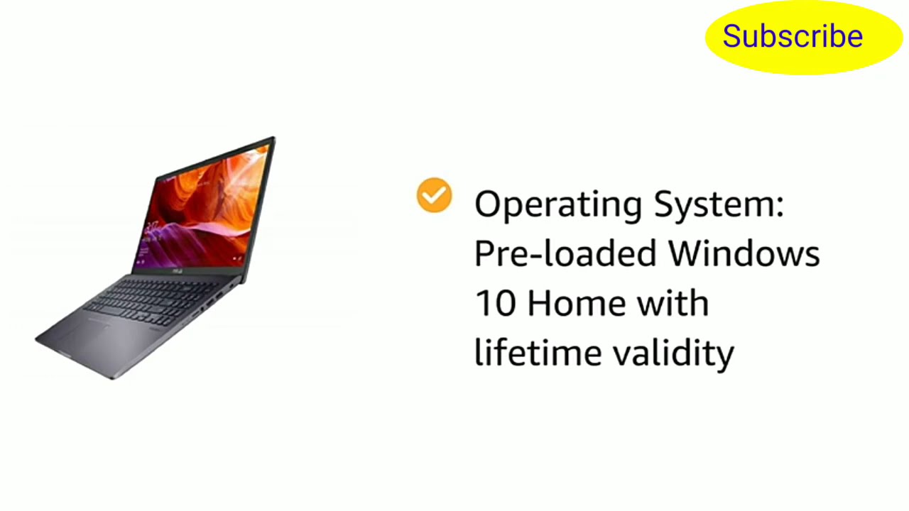 ASUS VivoBook 15 X509UA-EJ362T Intel Core i3 7th Gen 15.6-inch FHD Compact and Light Laptop