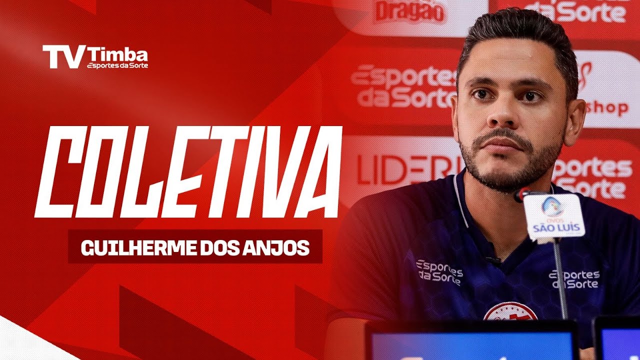 COLETIVA DE IMPRENSA PRÉ JOGO COM GUILHERME DOS ANJOS