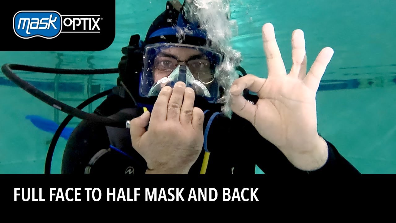 Full-Face to Half Mask and Back | MaskOptix Dive Test