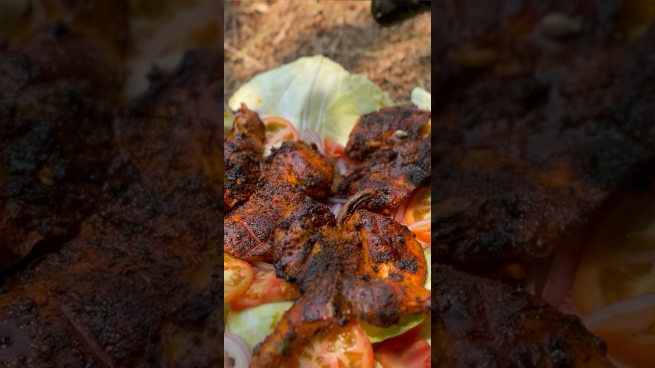 QUAIL BBQ | കാട ബാർബിക്യൂ | FOREST GRILL KITCHEN #asmr #food #cooking #kerala #quail #forest #viral