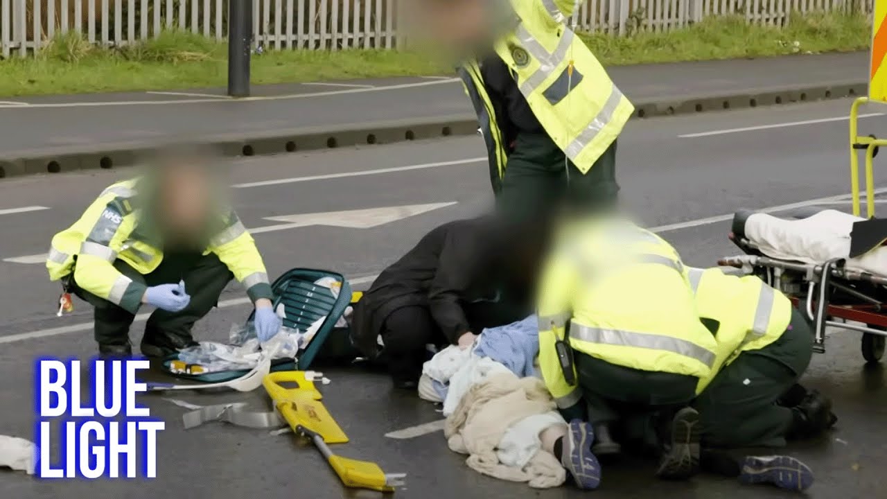 Woman Hit By Lorry In Harrowing Road Accident | All New Traffic Cops FULL EPISODE | Blue Light