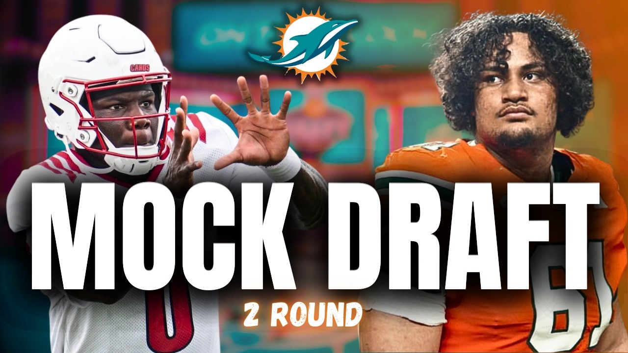 Пробный драфт Miami Dolphins 2026 года, 2 раунда, который почти идеален!