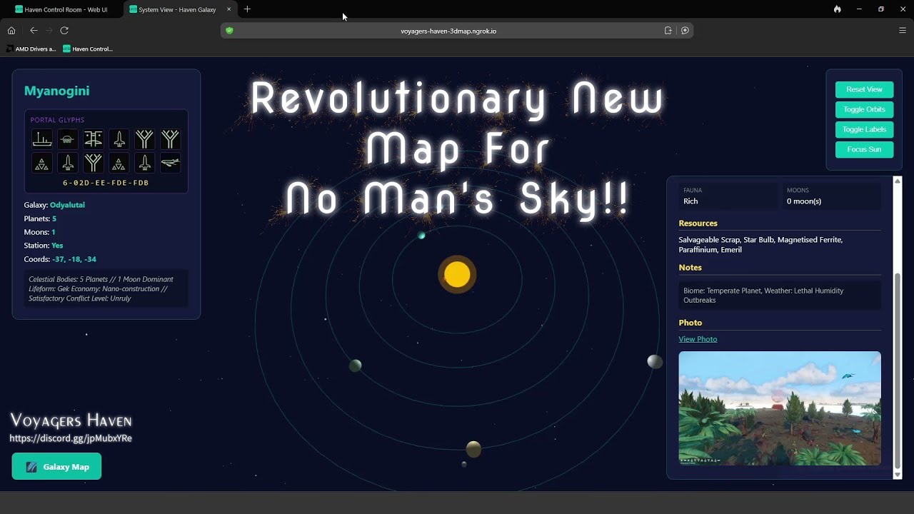 Revolutionary New Map!! | NMS Community - Voyagers Haven