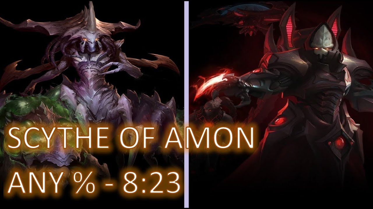 [Scythe of Amon in 8:23] [Speedrun] Zagara + Alarak (Brutal)