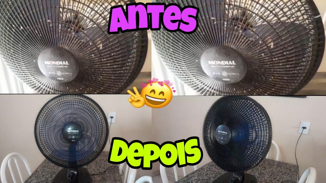 COMO LIMPAR O VENTILADOR DE UM JEITO MAS FACIL/ACABOU O SOFRIMENTO !