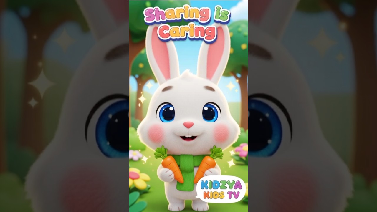 Sharing Is Caring | Jungle Moral Story for Kids | Kidzya Kids TV   
